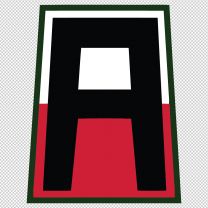 Us First Army Emblem Logo Shield Decal Sticker
