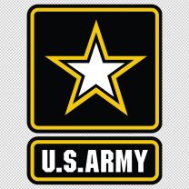 Us Rmy Army Emblem Logo Shield Decal Sticker