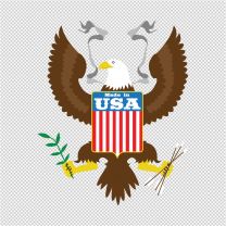 USA Freedom Eagle Decal Sticker