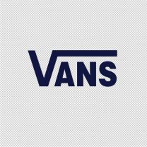 Vans Logo Emblems Vinyl Decal Sticker
