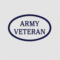 Veteran Military Vinyl Decal Sticker