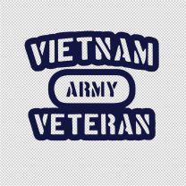 Vietnam Military Vinyl Decal Sticker