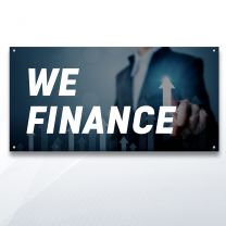 We Finance Digitally Printed Banner