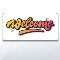 Welcome Digitally Printed Banner