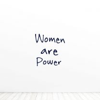 Women Are Power Empowerment Quote Vinyl Wall Decal Sticker
