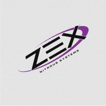 Zex Nitrous Systems Decal Sticker