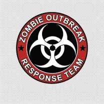 Zombie Outbreak Response Team Decal Sticker