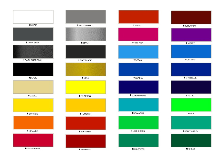 Vinyl Graphics Color Selection Guide