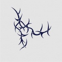 Abstract Decorative Vinyl Decal Stickers
