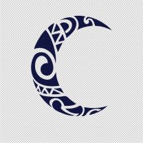Abstract Moon Decorative Vinyl Decal Stickers