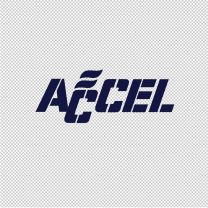 Accel Vinyl Decal Sticker