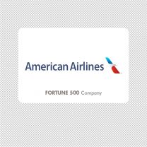 American Airlines Company Logo Graphics Decal Sticker