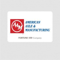 American Axle & Manufacturing Company Logo Graphics Decal Sticker