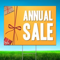 Annual Sale Digitally Printed Street Yard Sign