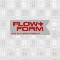 Authentic Hre Flow Form Wheels Decal Sticker 