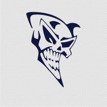 Bad Boy Skull Design Shape 26 Vinyl Decal Sticker