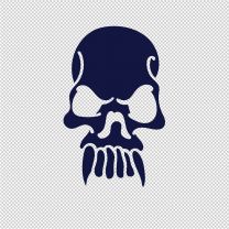 Bad Boy Skull Design Shape 42 Vinyl Decal Sticker