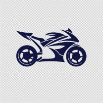 Bike 5 Motorcycle Vinyl Decal Sticker