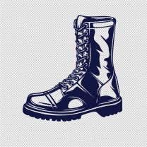 Boot Military Vinyl Decal Sticker