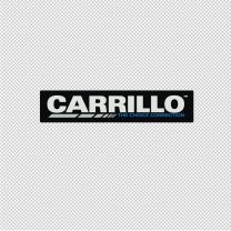 Carrillo The Choice Connection Racing Vinyl Decal Sticker