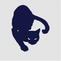 Cat 3 Animal Shape Vinyl Decal Sticker