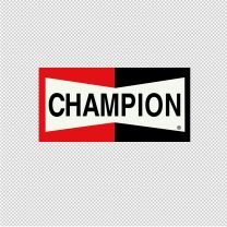 Champion Racing Decal Sticker