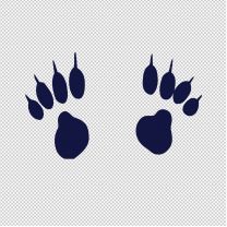 Claws 2 Animal Shape Vinyl Decal Sticker