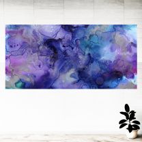 Colorful Water Marks Droplets Color Graphics Pattern Wall Mural Vinyl Decal