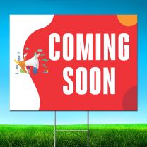 Coming Soon Digitally Printed Street Yard Sign