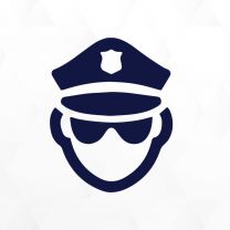 Cop Law Enforment Vinyl Decals Stickers