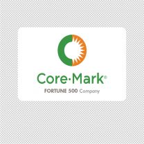 Core Mark Company Logo Graphics Decal Sticker