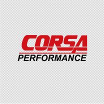 Corsa Car Decal Sticker