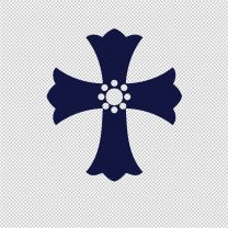 Cross Design 4 Vinyl Decal Sticker