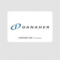 Danaher Corporation Company Logo Graphics Decal Sticker