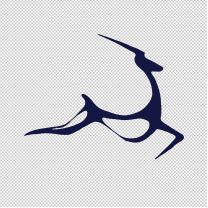 Deer 1  animal Shape Vinyl Decal Sticker