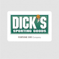 Dick's Sporting Goods Company Logo Graphics Decal Sticker