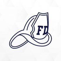 Fd Firefighter Vinyl Decal Sticker