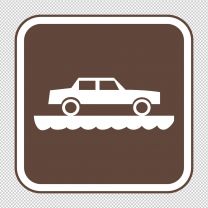 Ferry Service Decal Sticker