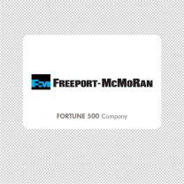 Freeport Mcmoran Company Logo Graphics Decal Sticker