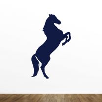 Horse Rearing Facing Right Silhouette Wall Decal Style-A