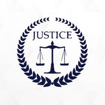 Justice Law Enforment Vinyl Decals Stickers