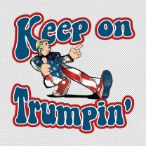 Large Trump 2020 Anti Democrat Live Off Govt Maga Deplorab;e Decal Sticker