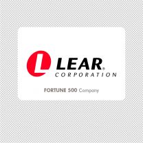 Lear Corporation Company Logo Graphics Decal Sticker