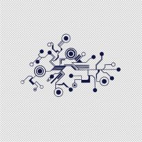 Mech Decorative Vinyl Decal Stickers