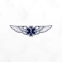 Medic Wings Ambulance Decal Sticker