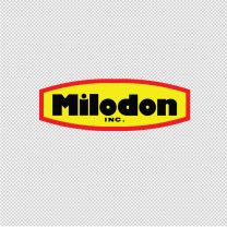 Milodon Oil Pan Pump Decal Sticker