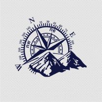 Mountains Decorative Vinyl Decal Stickers