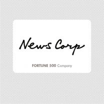 News Facorp Company Logo Graphics Decal Sticker