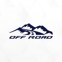 Off Roading Windshield Vinyl Decal Sticker