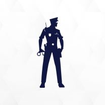 Officer Law Enforcement Vinyl Decals Stickers